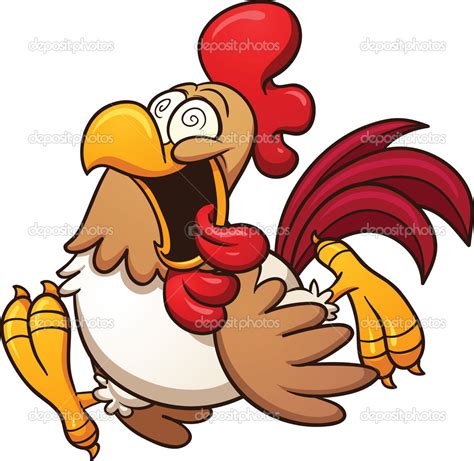 funny chicken cartoon images|crazy chicken image.